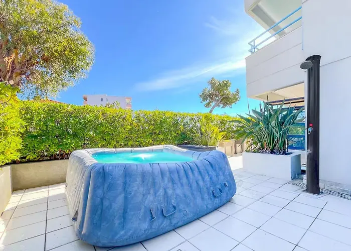 Grand Bleu Front De Magnifique Apartment Antibes